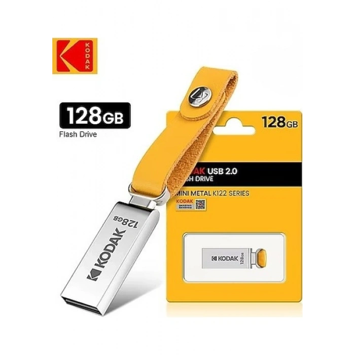 Kodak 128GB 2.0 Metal USB Bellek (K122)