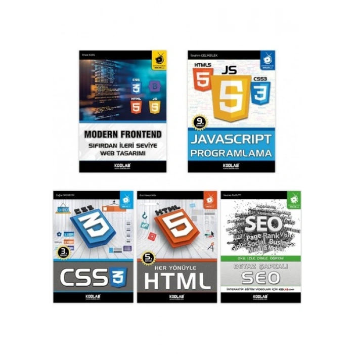 Kodlab Yayınları Modern Web Tasarım Seti 2