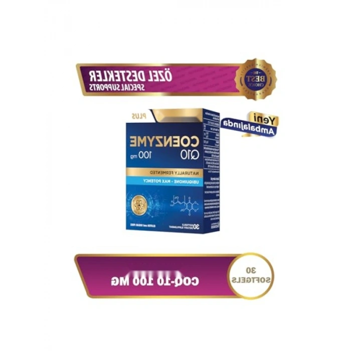 Koenzim Q10 Tablet, 30 Kapsül - Enerji Destekleyici