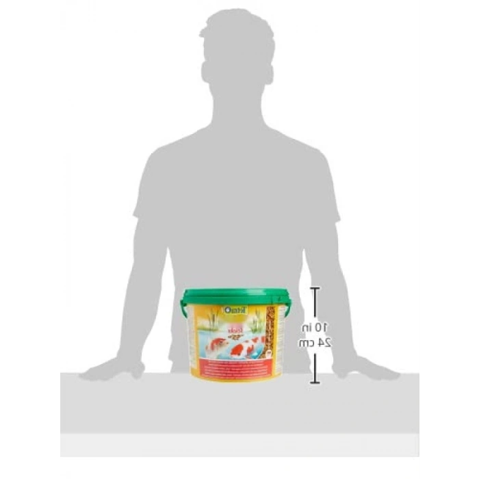 Koi Balıkları İçin Pond Koi Sticks Balık Yemi, 10 Litre