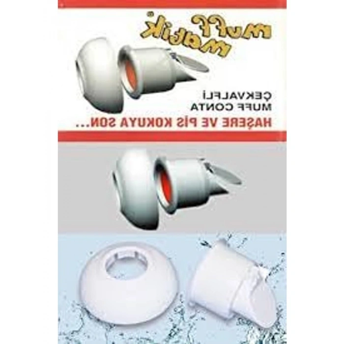 Koku Önleyici Lavabo Sifonu, 3 Adet Çekvalf ile