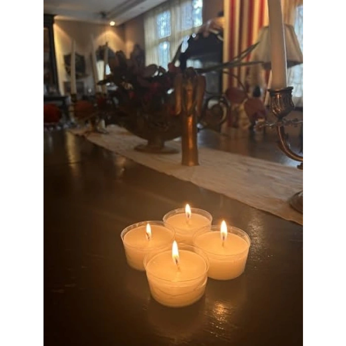 Kokulu Yüzen Kapsül Mum Seti (4 Adet)