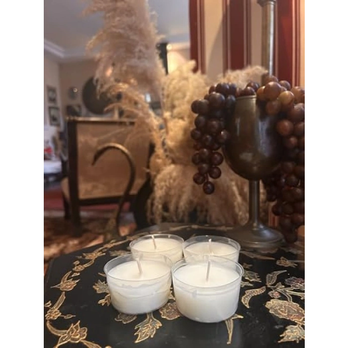 Kokulu Yüzen Kapsül Mum Seti (4 Adet)