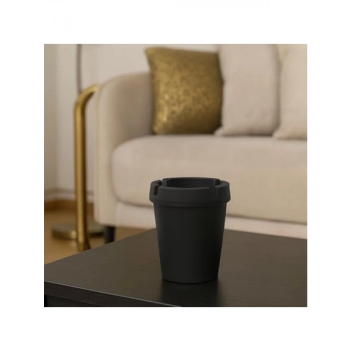 Kokusuz Kapaklı Araç İçi Küllük - 10 cm