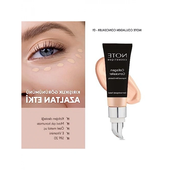 Kolajen İçerikli Göz Altı Kapatıcısı - 01 Renk Seçeneği