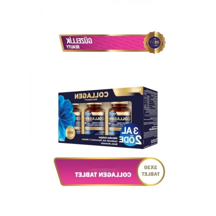Kolajen Takviye - 30 Tablet, Çilek Aromalı