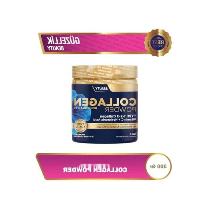 Kolajen Tozu - 300 Gr, Vitamin C ve Hyaluronik Asit İçerir