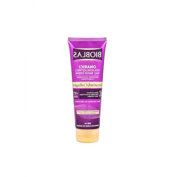 Kolajen ve Keratin İçerikli Saç Bakım Kremi 250 ml, Hacim