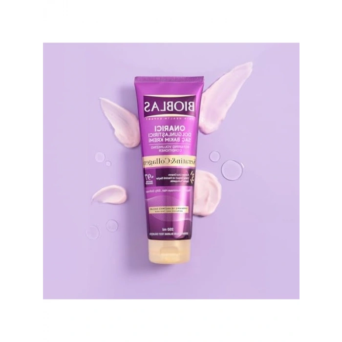 Kolajen ve Keratin İçerikli Saç Bakım Kremi 250 ml, Hacim