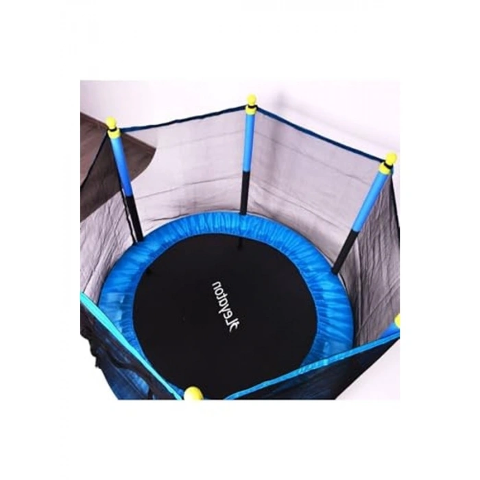 Kolay Kurulumlu Trambolin, 120 cm Çap Mavi Renk