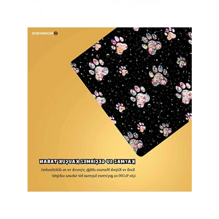Kolay Temizlenen Su Geçirmez Evcil Hayvan Beslenme Matı - 40x60 cm