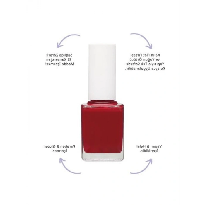 Kolay Uygulama Sağlayan Flat Fırça ile Oje