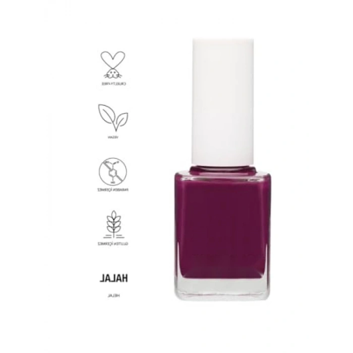 Kolay Uygulama Sağlayan Flat Fırça ile Oje