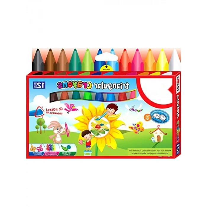 Kolayca Çıkarılabilen Mum Boya Seti