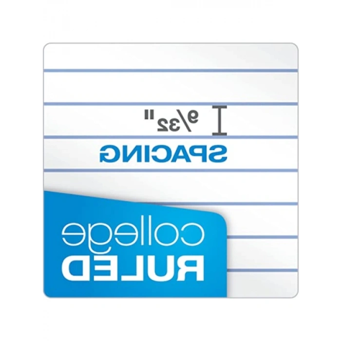 Kolej Çizgili Not Defteri - 6lı Paket, 20,3 x 26,7 cm