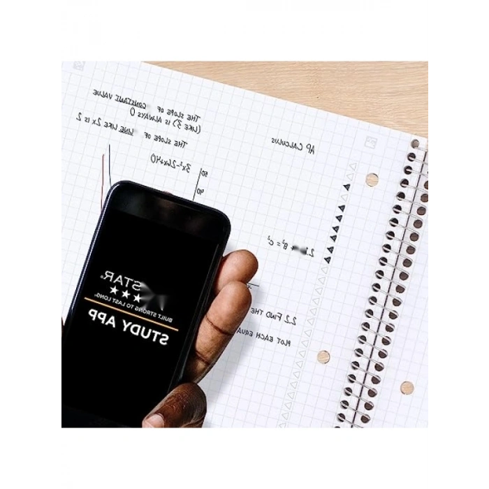 Kolej Çizgili Spiral Defter, 100 Yaprak, 2li Paket