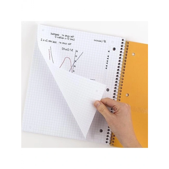 Kolej Çizgili Spiral Defter, 100 Yaprak, 2li Paket