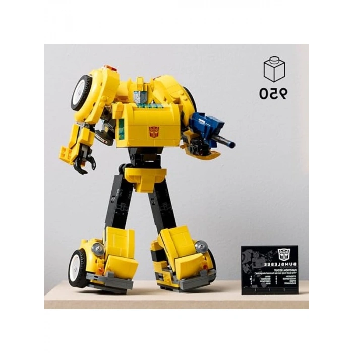 Koleksiyonluk Robot Aksiyon Figürü, 950 Parça ile Yetişkinler için Eğlenceli Tasarım