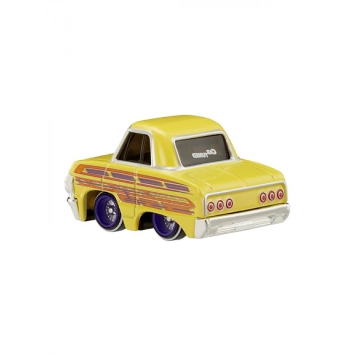 Koleksiyonluk Sarı Lowrider Araba - 1964 Chevy Impala