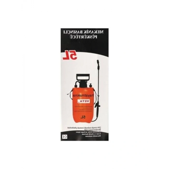 Kollu İlaçlama Pompası, 5 Lt Kapasite, Bahçe Kullanımı İçin