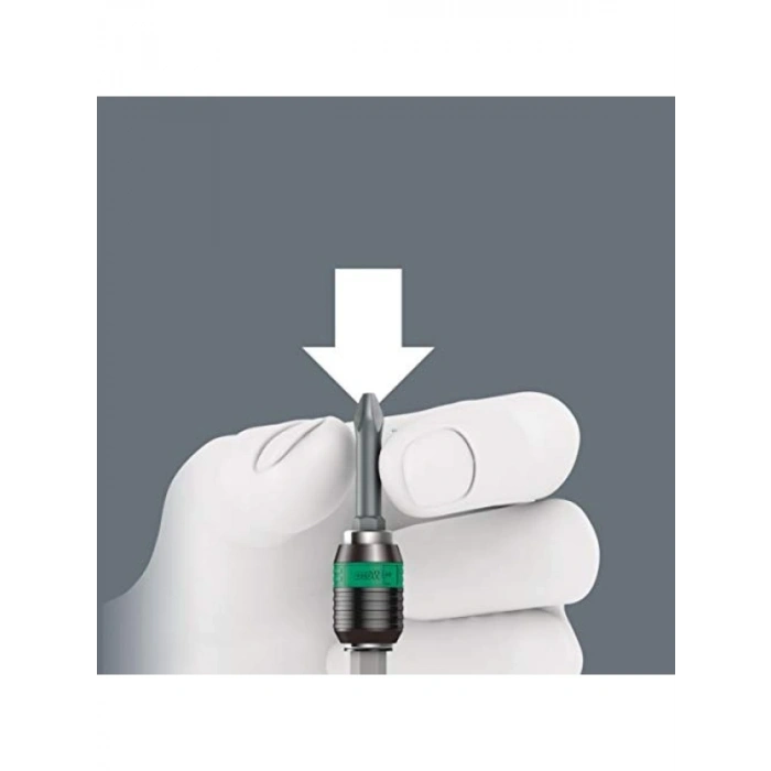 Kollu Uç Tornavida - Hızlı Değiştirme Mandrenli, 1/4 inç x 45 mm