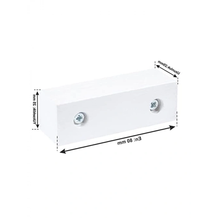 Koltuk Ayak Yükseltici - 4lü Set, Beyaz