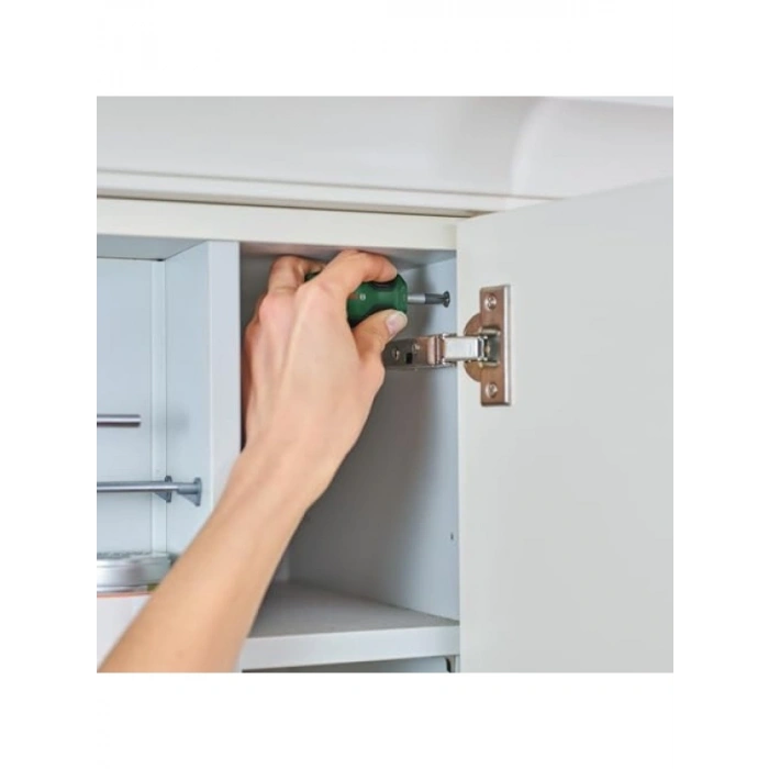 Kompakt 6 Parça Kısa Tornavida Seti, Ergonomik Tasarım