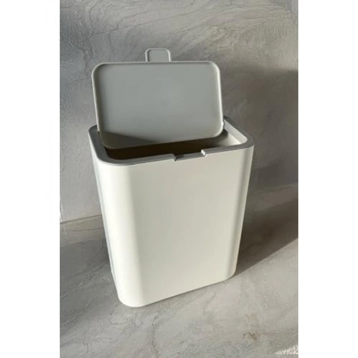 Kompakt Bej Çöp Kovası