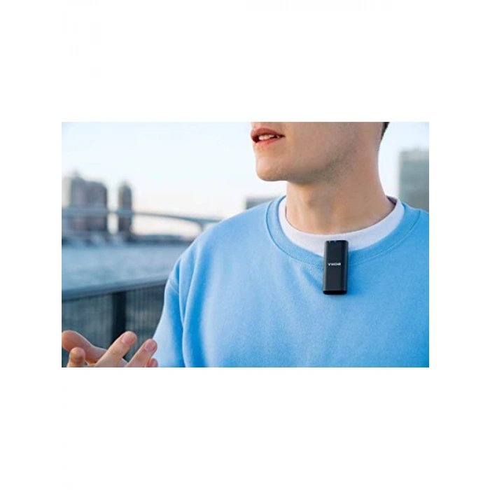 Kompakt Bluetooth Kablosuz Mikrofon - Yüksek Ses Kalitesi