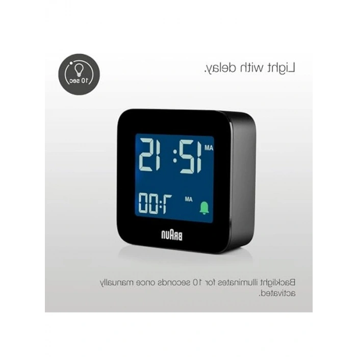 Kompakt Digital Seyahat Çalar Saat, Hızlı Ayarlama