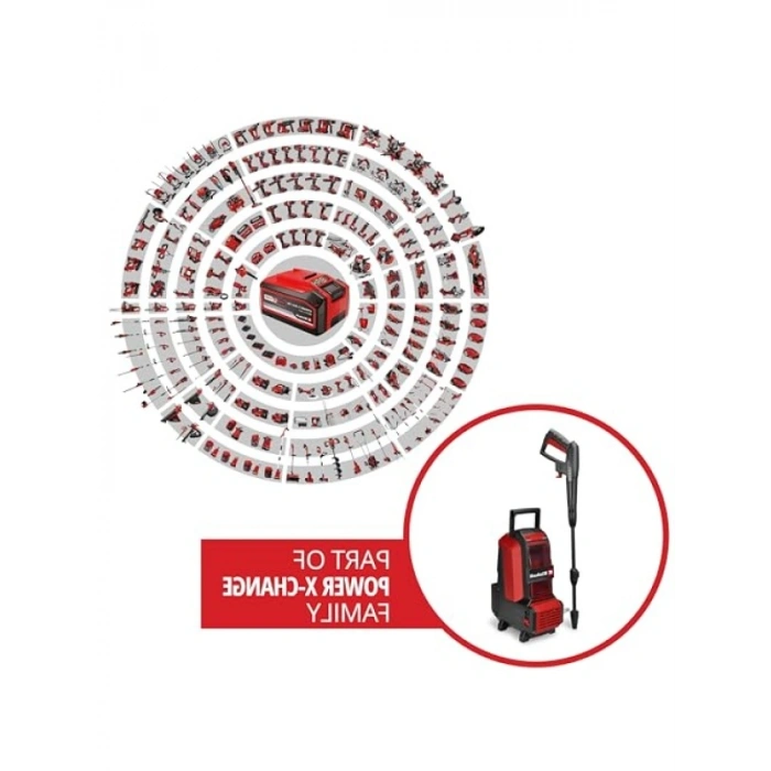 Kompakt Kablosuz Yüksek Basınçlı Temizleyici - 105 Bar