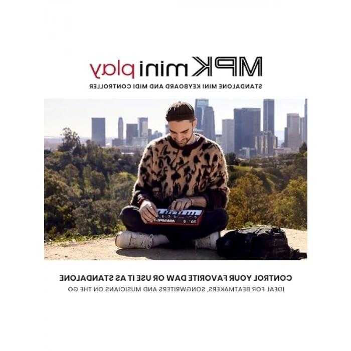 Kompakt MIDI Klavye Controller - Dahili Hoparlör ve Yazılım Paketi