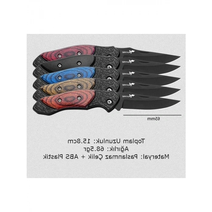 Kompakt Taktik Katlanabilir Çelik Outdoor Bıçak