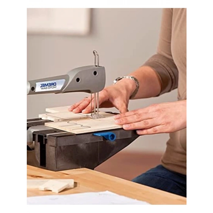 Kompakt Tezgahüstü Kıl Testere - 5 Aksesuar ile