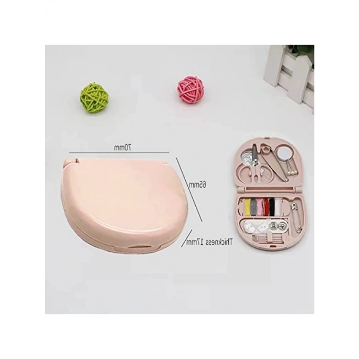 Kompakt ve Kullanışlı Mini Dikiş Kiti, Taşınabilir İğne Çantası