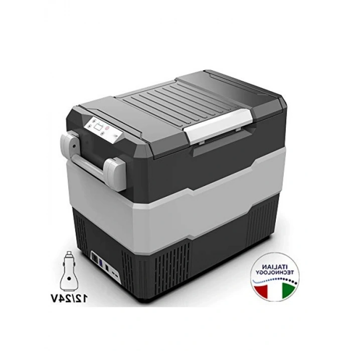 Kompresörlü Oto Buzdolabı - 56 Litre, 12/24 Volt Kullanım