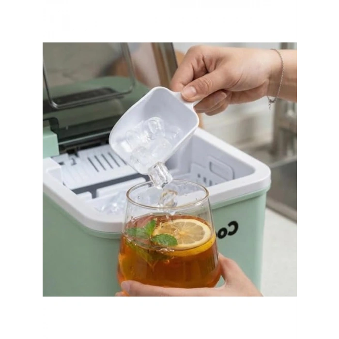 Kompresörlü Otomatik Buz Yapma Makinesi, 1.3 Litre Kapasite
