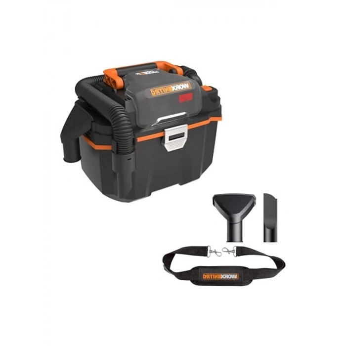 Kömürsüz Esnek Hortumlu Şarjlı Islak/Kuru Süpürge, 20 Volt