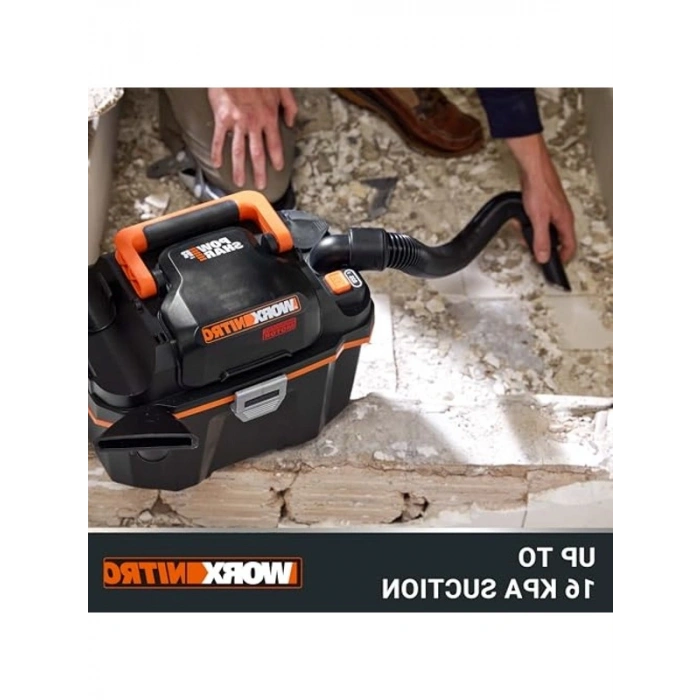 Kömürsüz Esnek Hortumlu Şarjlı Islak/Kuru Süpürge, 20 Volt