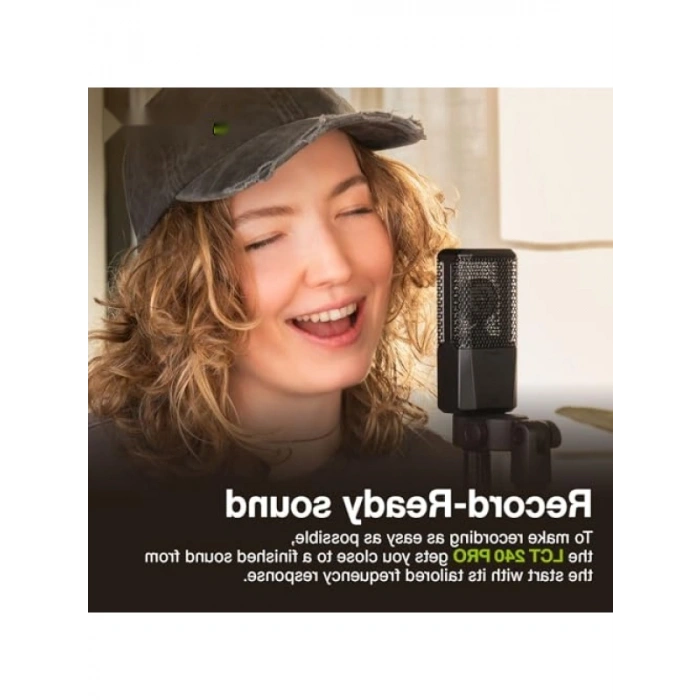 Kondansatörlü Mikrofon - Profesyonel Kayıt İçin