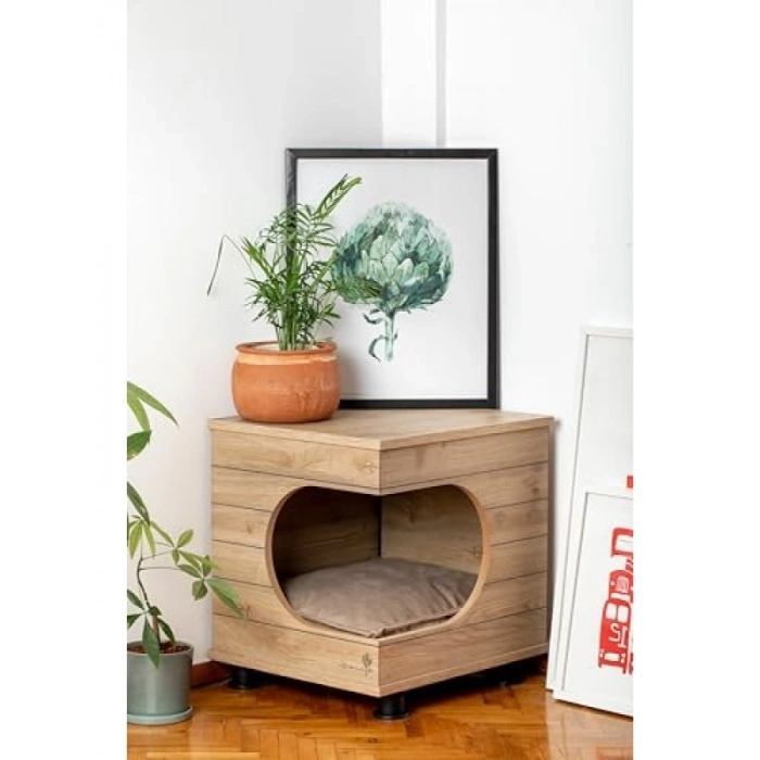 Konforlu Kedi ve Köpek Kulubesi