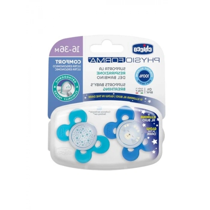 Konforlu Silikon Emzik Seti (16-36 Ay, 2 Adet)