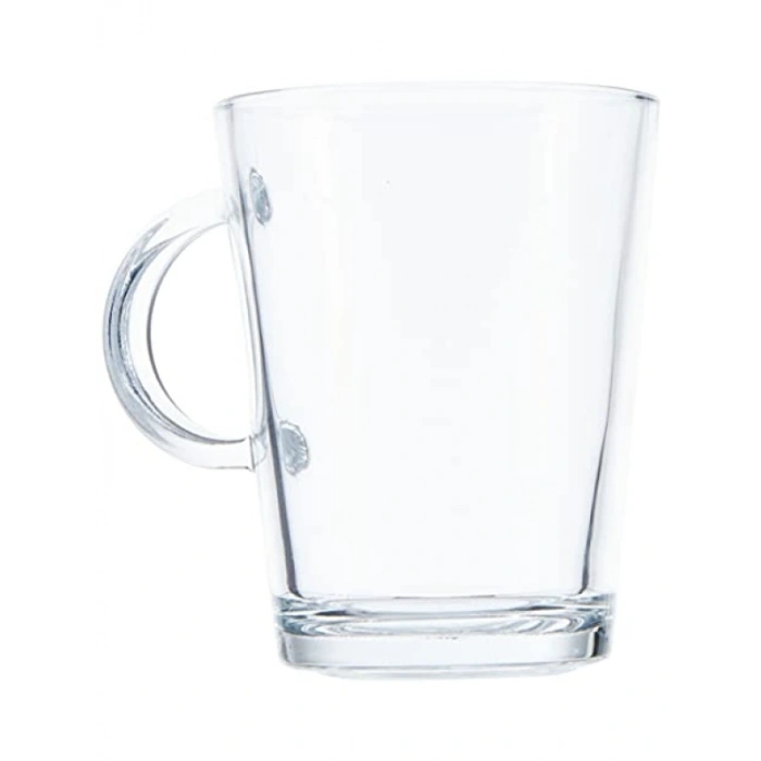 Konik Tasarımlı 2li Kulplu Bardak Seti 385 cc