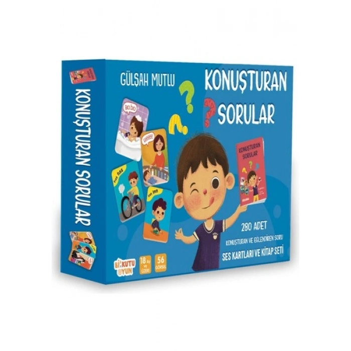 Konuşturan Sorular - Ses Kartları Ve Kitap Seti