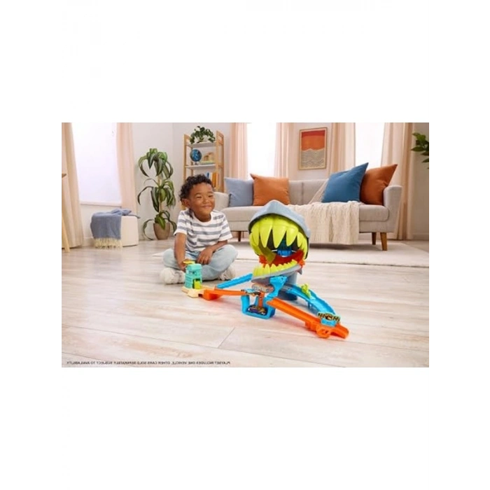 Köpek Balığı Temalı Hot Wheels City Oyun Seti ve Araç