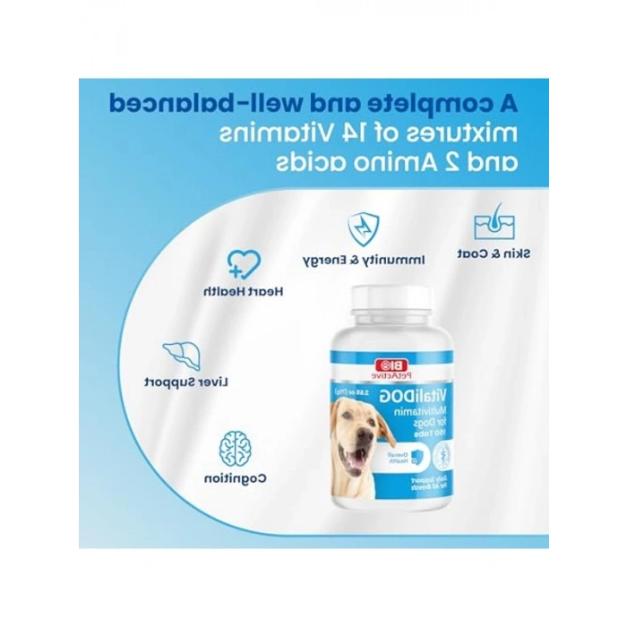 Köpekler İçin 150 Tabletlik Multivitamin Takviyesi