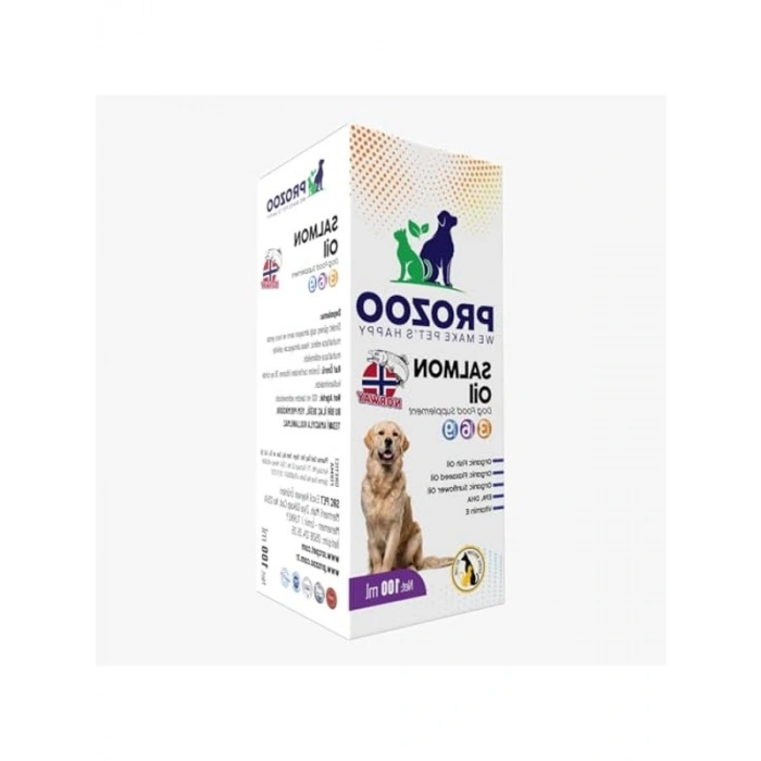 Köpekler İçin Somon Yağı - 100 Ml Besleyici Takviye