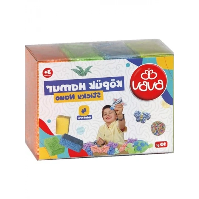 Köpük Hamur Seti, 4x10 Gr Paket İçeriği