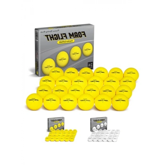 Köpük Uçuş Golf Topları - 24lü Set, İç ve Dış Mekan Kullanımı