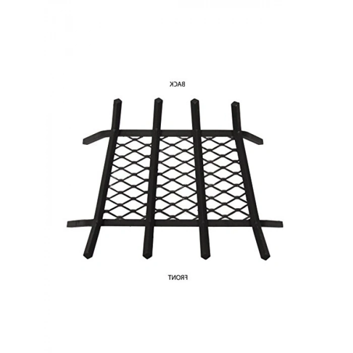 Kor Tutuculu Katı Çelik Şömine Izgarası, 45,5 cm
